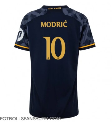 Real Madrid Luka Modric #10 Replika Bortatröja Damer 2023-24 Kortärmad